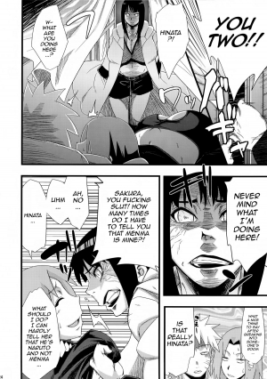 (C83) [Karakishi Youhei-dan Shinga (Sahara Wataru)] Saboten Nindou (Naruto) [English] {doujin-moe.us} - Page 14