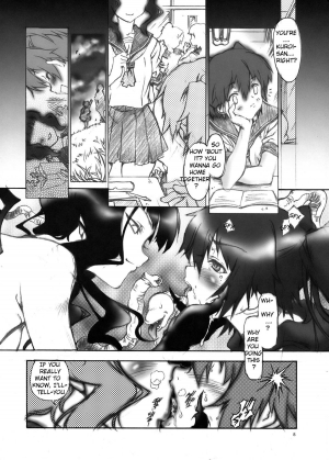 (COMIC1☆4) [Hotel California (Natsuno Suika)] STRIKE★OUT (BLACK★ROCK SHOOTER) [English] [Lunatic Translations] - Page 10