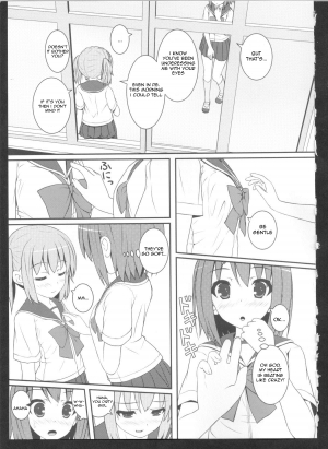 [Kisaragi Miyu] Sore wa Totemo Suteki na Koto | Something Truly Beautiful (Ki Yuri -Falling in Love with a Classmate) [English] [OneDeate & PoppaRockHard] - Page 8