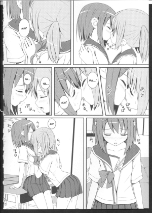 [Kisaragi Miyu] Sore wa Totemo Suteki na Koto | Something Truly Beautiful (Ki Yuri -Falling in Love with a Classmate) [English] [OneDeate & PoppaRockHard] - Page 11