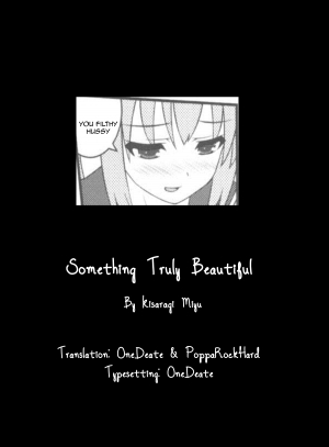 [Kisaragi Miyu] Sore wa Totemo Suteki na Koto | Something Truly Beautiful (Ki Yuri -Falling in Love with a Classmate) [English] [OneDeate & PoppaRockHard] - Page 18