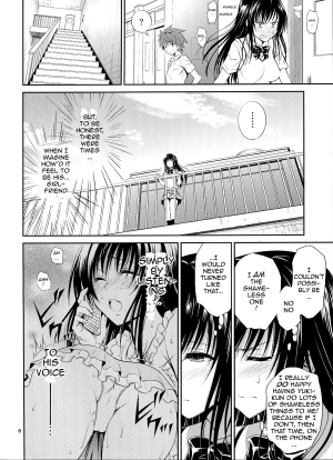 (C87) [Hibi Rakuraku (Aoki Kanji)] Watashi Renchi Yaburu. (To LOVE-Ru) [English] [hardicondor] - Page 8