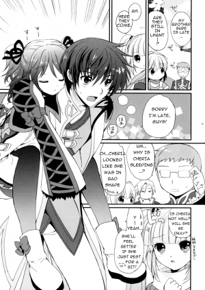 (C78) [Kurimomo (Tsukako)] Cheria-chan no Tottemo Hazukashii Hon Junpaku no Reijou Hen (Tales of Graces) [English] - Page 11