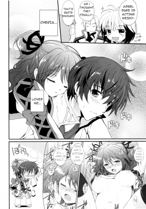 (C78) [Kurimomo (Tsukako)] Cheria-chan no Tottemo Hazukashii Hon Junpaku no Reijou Hen (Tales of Graces) [English] - Page 12