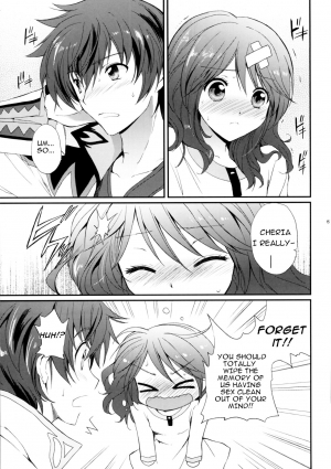 (C78) [Kurimomo (Tsukako)] Cheria-chan no Tottemo Hazukashii Hon Junpaku no Reijou Hen (Tales of Graces) [English] - Page 15