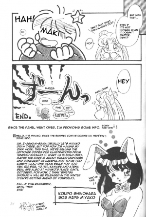 [Thirty Saver Street 2D Shooting (Maki Hideto, Sawara Kazumitsu)] Silent Saturn (Sailor Moon) [English] - Page 37