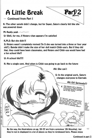 [Thirty Saver Street 2D Shooting (Maki Hideto, Sawara Kazumitsu)] Silent Saturn (Sailor Moon) [English] - Page 58