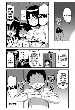  [Sanada] Mankenbu no Aoba-chan | Aoba-chan From the Manga Club (Nyotaika! Monogatari 6) [English] [gender.tf] [Digital]  - Page 17