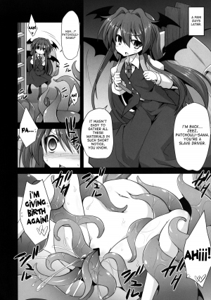 [Akuten Soushin (Kokutou Nikke)] Patchouli Kyouraku Shokushu Konin (Touhou Project) [English] [desudesu] [Digital] - Page 23