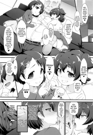 (C96) [CHARAN PORAN (Nekono Matatabi)] Chie to Miria wa Mesugaki Tenshi (THE IDOLM@STER CINDERELLA GIRLS) [English] {Hennojin} - Page 4