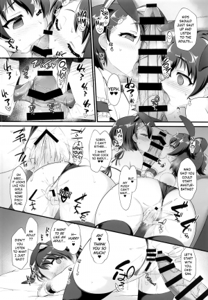 (C96) [CHARAN PORAN (Nekono Matatabi)] Chie to Miria wa Mesugaki Tenshi (THE IDOLM@STER CINDERELLA GIRLS) [English] {Hennojin} - Page 16