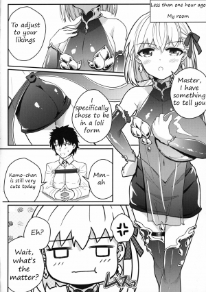 (C96) [Kakeru x Tamago (Zinen)] Kama-chan ga Loli Kyonyuu Reiki ni Natte Kureta. (Fate/Grand Order) [English] [LemonFoxy Translations] - Page 6