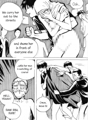 [Kharisma Jati] My Wife's Gangrape Fantasy Chapter 3 [English] - Page 9