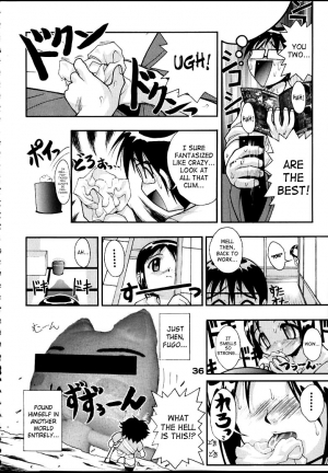 [studio AQA (FUGO + YUE)] SUPE MANI 2 (Love Hina) [English] [SaHa] - Page 36