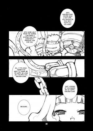 (Puniket 14) [BBB-Extra (Chuushin Kuranosuke)] Sakura-chan ga Taihen na Koto ni Nacchau Hon. 2 (Sakura-chan's Amazing Adventure Book 2) (Cardcaptor Sakura) [English] [desudesu] - Page 34