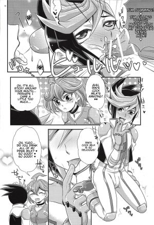 (Futaket 11.5) [HEATWAVE, Gyunyu-Gekijo (Kaitou Yuuhi, Gyunyu)] ACME of Smile! (Yu-Gi-Oh! ARC-V) [English] - Page 12