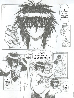 (C56) [Nakayohi Mogudan (Mogudan)] Chou Soreyuke! Melfina-san Kanseiban (Outlaw Star) [English] - Page 39