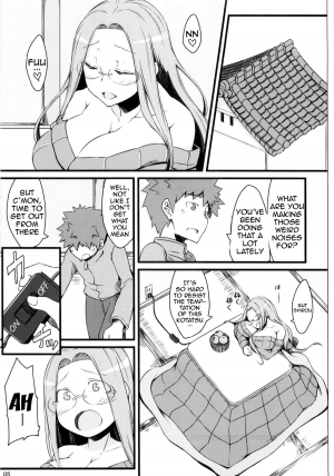 (C85) [Shirakaba Doori (DRY)] R9 (Fate/hollow ataraxia) [English] {doujin-moe.us} - Page 5