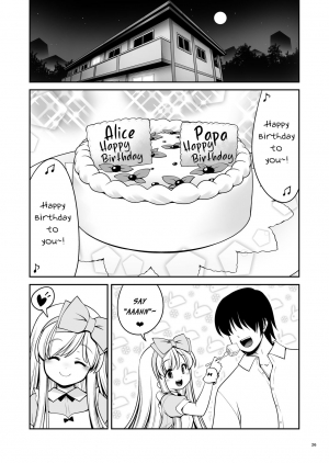 [Yosutebito na Mangakaki (Tomoki Tomonori)] Fushigi na Virus de Minna Alice no Papa to Mama (Alice in Wonderland) [English] [Digital] - Page 27