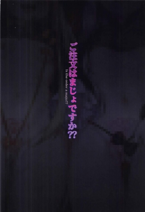 (C93) [Tuzi Laoda (Shennai Misha)] Gochuumon wa Majo desu ka?? (Fate/Grand Order) [English] - Page 19
