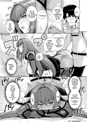 [Royal Bitch (haruhisky)] Shishou o Haramaseru made Derarenai Simulator (Fate/Grand Order) [English] [Digital] - Page 19