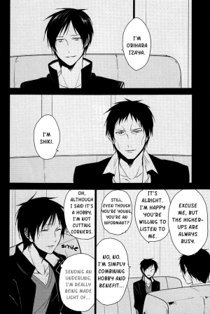  [Hummel] Bad Habit Bell - Durarara doujinshi (Utopia & Yaoi-Sei Scanlations) English  - Page 9