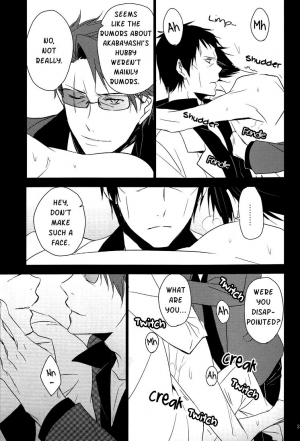  [Hummel] Bad Habit Bell - Durarara doujinshi (Utopia & Yaoi-Sei Scanlations) English  - Page 23