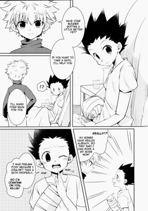 (Shota Scratch 24) [MiUMiU (Amin)] Sei Kurabe!! | Comparing Sex!! (Hunter x Hunter) [English] [HXH-Doujinshilivejournal] - Page 5