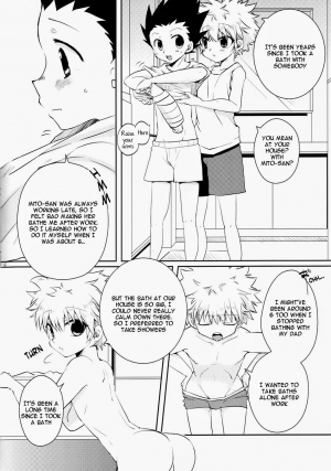 (Shota Scratch 24) [MiUMiU (Amin)] Sei Kurabe!! | Comparing Sex!! (Hunter x Hunter) [English] [HXH-Doujinshilivejournal] - Page 6