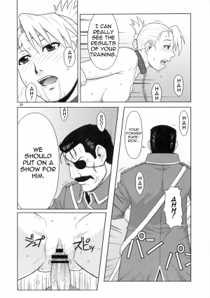 (C78) [AZASUKE WIND (AZASUKE)] Slave Secretary (Fullmetal Alchemist) [English] =Red Vodka+Someone1001= - Page 19