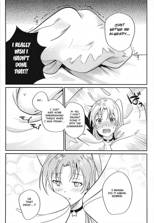 (COMIC1☆13) [latelate (Chikubai)] Cleveland to Yoidore Ecchi | Drunk Sex with Cleveland (Azur Lane) [English] - Page 20