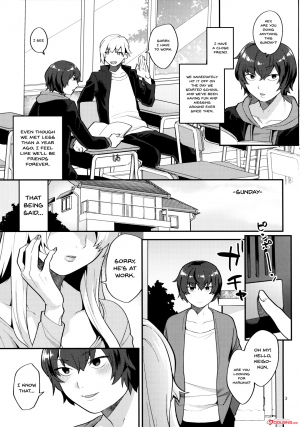  (C96) [Granada Sky (Mogiki Hayami)] Shemale Single Mother no Yukari-san | Shemale Single Mother Yukari-san [English] {Doujins.com}  - Page 3