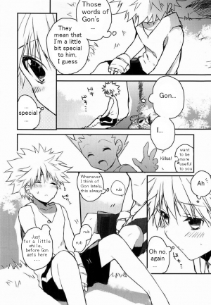 (CCOsaka87) [Shippuudotou (Tsune Yoshi)] CHILD SLIP (Hunter x Hunter) [Engilsh] [Willeke4439] - Page 5