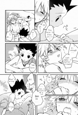 (CCOsaka87) [Shippuudotou (Tsune Yoshi)] CHILD SLIP (Hunter x Hunter) [Engilsh] [Willeke4439] - Page 11