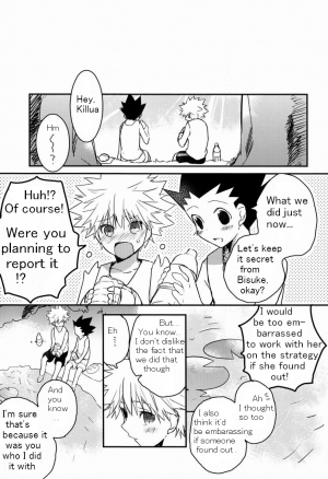 (CCOsaka87) [Shippuudotou (Tsune Yoshi)] CHILD SLIP (Hunter x Hunter) [Engilsh] [Willeke4439] - Page 18