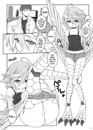 (C89) [CHILLED HOUSE (Aoi Kumiko)] PaPiPon! (Monster Musume no Iru Nichijou) [English] =CW + TLL= - Page 6