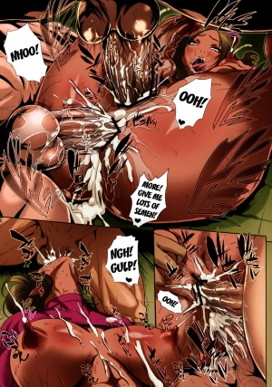 [Sengoku Joketsu Emaki (Chinbotsu)] Mesubuta Shoutai o.p.:cum dumpster [English] {doujin-moe.us} [Colorized] [Digital] - Page 13