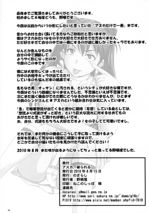 [Nozarashi (Nozarasi Satoru)] Asuka, Yaburareru (Neon Genesis Evangelion) [English] =LWB= [Digital] - Page 26