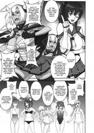(C86) [Motchie Kingdom (Motchie)] Musashi no Dokidoki Daisakusen | Musashi's Heart-Pounding Great Strategy! (Kantai Collection -KanColle-) [English] [Chocolate + LWB] [Decensored] - Page 7