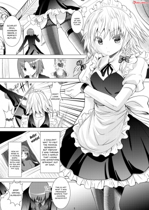 [Kaitsushin (Namamo Nanase)] Chi to Maid to Garter Belt (Touhou Project) [English] [Doujins.com] [Digital] - Page 4