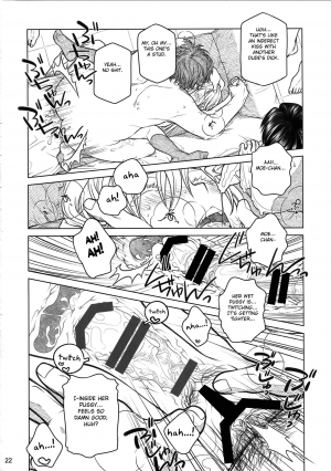  (COMITIA112) [Otaku Beam (Ootsuka Mahiro)] Senpai-chan to Ore. Bangaihen - (Moto) Shinbunbu ga Senpai-chan no Usui Hon o Tsukuttemita. [English] [FC]  - Page 23