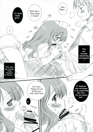 (SC32) [P.S. (Sakura Mitono)] Mikuru Mirakuru! / Mikuru Miracle (The Melancholy of Haruhi Suzumiya) [English] - Page 12