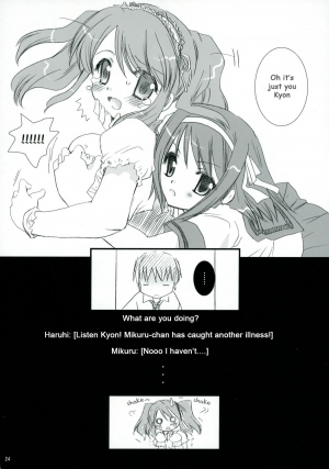 (SC32) [P.S. (Sakura Mitono)] Mikuru Mirakuru! / Mikuru Miracle (The Melancholy of Haruhi Suzumiya) [English] - Page 24
