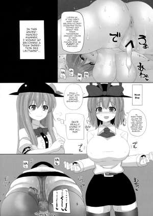 (C86) [Chinchintei (chin)] Iku-san to Kyousei Sex Lesson (Touhou Project) [English] [robypoo] - Page 5