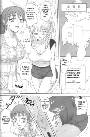 (COMIC1☆4) [Namiroji (Shiina Nami)] 1 Week*1 Week [English] [Chocolate] - Page 12