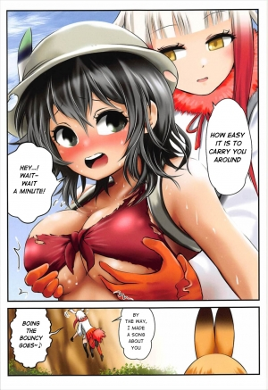  (C92) [Dam Koubou (Kuroadam)] Moshi, Kaban-chan Ga Kyonyuu Dattara | What if, Kaban-chan Had a Huge Rack (Kemono Friends) [English] {atomicpuppy}  - Page 9