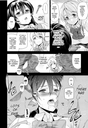 (C87) [Jingai Makyou (Inue Shinsuke)] Elichika, Ouchi ni Kaesanai. | Elichika You Won't Go Home. (Love Live!) [English] - Page 8