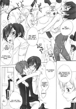 (C75) [MAX and Cool (Sawamura Kina)] Baby Sparks 2008 Sairokushuu (CODE GEASS: Lelouch of the Rebellion) [English] [Tigoris Translates] - Page 73