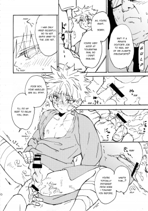 (C87) [Watagashi Maker, Naikai (Tomiko, Emilio)] Shounen Dokubutsu | Boy Poison (Hunter x Hunter) [English] [HXH-Doujinshilivejournal] - Page 10