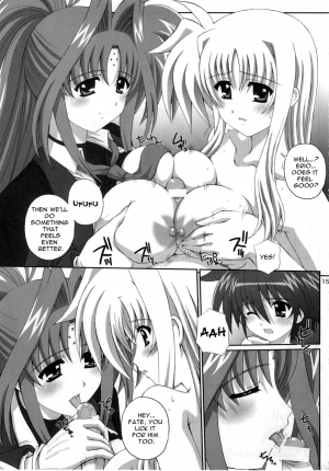 (C77) [Kamogawaya (Kamogawa Tanuki)] Nineteens? (Mahou Shoujo Lyrical Nanoha)[ENG] - Page 15